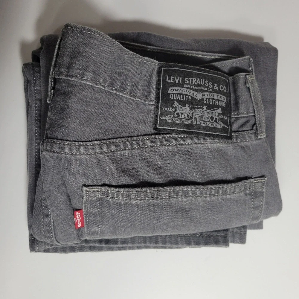 Levis 505 Straight Leg‎ Denim Jeans Mens 36 Relaxed Retro Minimalist Streetwear